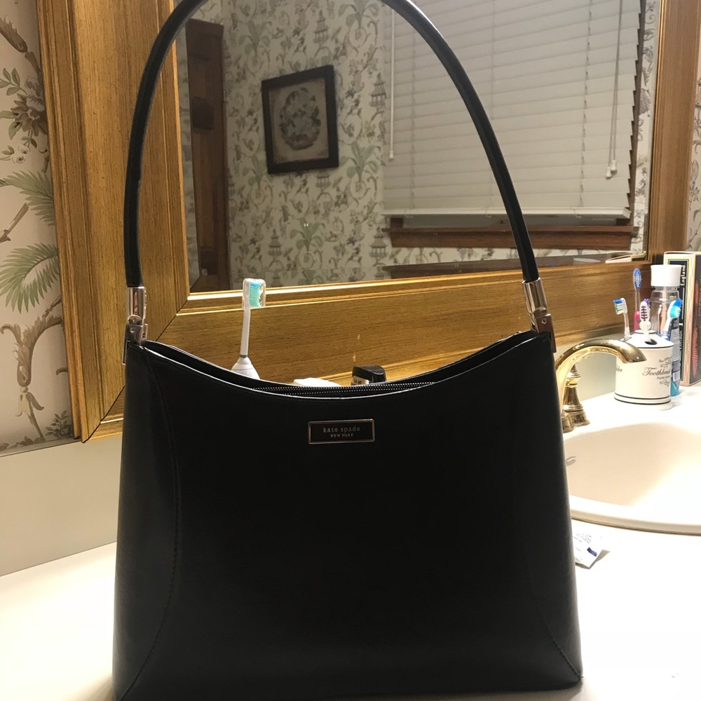 Kate Spade Black Shoulder Bag Medium Sized